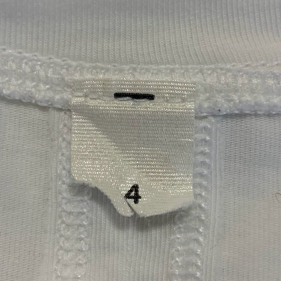 Lululemon Women's Knot A Problem Front Tie Short Sleeve Crew Neck T-Shirt Size 4 - Picture 6 of 10